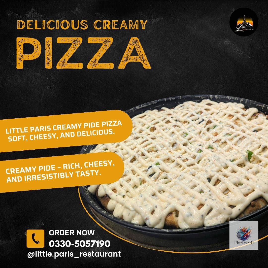 Delicious Creamy Pizza